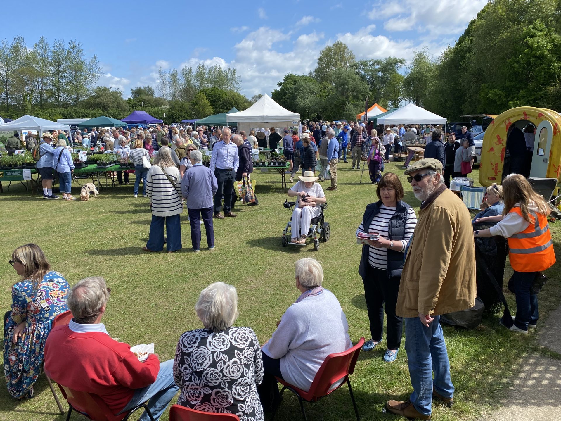 Help at popular events